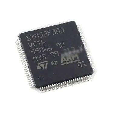 STM32F303VCT6 LQFP-100 ARMCortex-M4 32-разрядный одноядерный 72 МГц 256 КБ