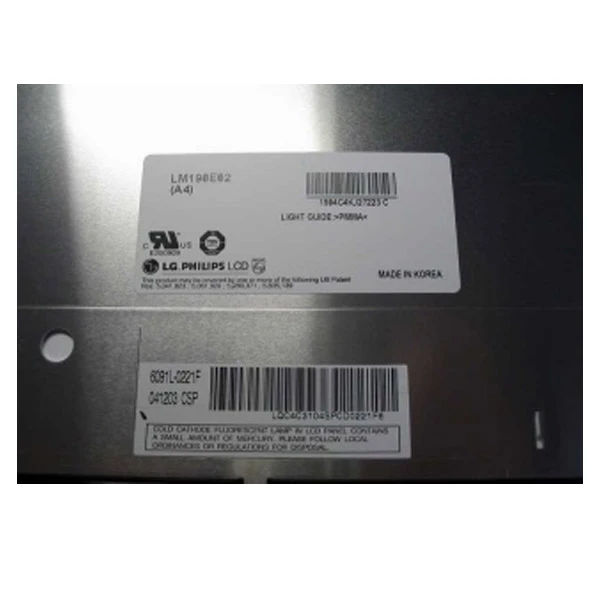 19. 0 дюйм LCD -экран LM190E 02- a 4 1280*1024 LCD -дисплей